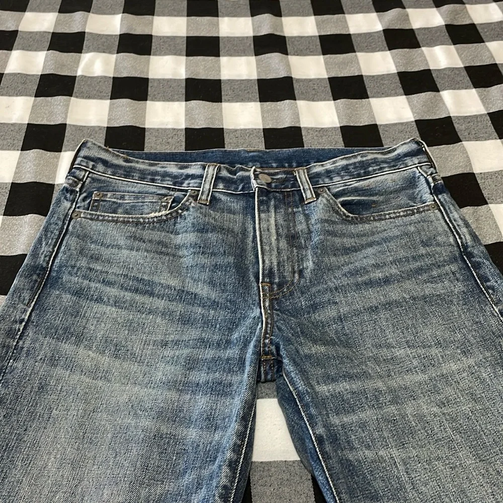 J. Crew Slim Men’s Jeans in Faded Blue Denim